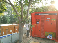 供熱管道電預(yù)熱施工現(xiàn)場